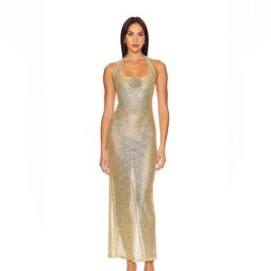 Charlotte Maxi Dress in Gold Sand

Purchased originally on Revolve
